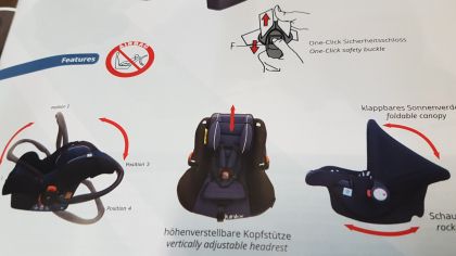 Παιδικό κάθισμα αυτοκινήτου με χερούλι Junior - Bambini - μπλε χρώμα - € 85,9 Παιδικό κάθισμα αυτοκινήτου με χερούλι Junior - Bambini - μπλε χρώμα