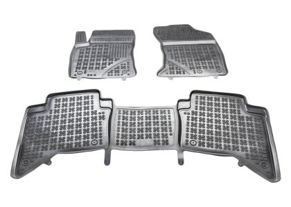 Λαστιχένια πατάκια Rezaw Plast για TOYOTA Hilux (2015+) - Double cab - τύπου σκαφάκι - 3τμχ. - € 80,9 Λαστιχένια πατάκια Rezaw Plast για TOYOTA Hilux (2015+) - Double cab - τύπου σκαφάκι - 3τμχ.