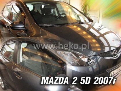 Ανεμοθραύστες για Mazda 2 (2007-2009) 5 πορτο - 4 τμχ. εμπρός και πίσω - € 75,9 Ανεμοθραύστες για Mazda 2 (2007-2009) 5 πορτο - 4 τμχ. εμπρός και πίσω