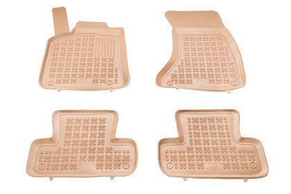 Λαστιχένια πατάκια Rezaw Plast για AUDI Q5 I 8R (2008-2017) - τύπου σκαφάκι - μπεζ - 4τμχ. - € 89,9 Λαστιχένια πατάκια Rezaw Plast για AUDI Q5 I 8R (2008-2017) - τύπου σκαφάκι - μπεζ - 4τμχ.