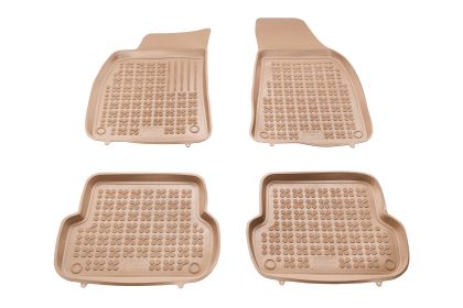 Λαστιχένια πατάκια Rezaw Plast για AUDI A4 B6 / B7 (2001-2008) τύπου σκαφάκι - μπεζ - 4τμχ. - € 89,9 Λαστιχένια πατάκια Rezaw Plast για AUDI A4 B6 / B7 (2001-2008) τύπου σκαφάκι - μπεζ - 4τμχ.