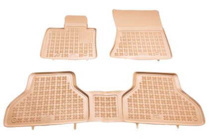 Λαστιχένια πατάκια Rezaw Plast για BMW X5 E70 (2007-2013) / X6 E71 (2008-2014) - τύπου σκαφάκι - μπεζ - 3τμχ. - € 89,9 Λαστιχένια πατάκια Rezaw Plast για BMW X5 E70 (2007-2013) / X6 E71 (2008-2014) - τύπου σκαφάκι - μπεζ - 3τμχ.
