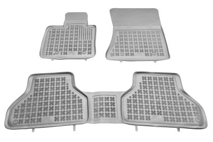 Λαστιχένια πατάκια Rezaw Plast για BMW X5 E70 (2007-2013) / X6 E71 (2008-2014) - τύπου σκαφάκι - γκρι - 3τμχ. - € 80,9 Λαστιχένια πατάκια Rezaw Plast για BMW X5 E70 (2007-2013) / X6 E71 (2008-2014) - τύπου σκαφάκι - γκρι - 3τμχ.