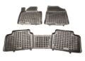 Λαστιχένια πατάκια Rezaw Plast για KIA Optima IV (2015-2020) - τύπου σκαφάκι - 3τμχ.