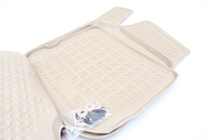 Λαστιχένια πατάκια Rezaw Plast για Wv Golf 4 / Wv Bora / VW Beetle / VW Jetta / Skoda Octavia 1 (1997-2010) / Seat Leon και Toledo (1999-2005) - τύπου σκαφάκι - μπεζ - 4τμχ. - € 80,9 Λαστιχένια πατάκια Rezaw Plast για Wv Golf 4 / Wv Bora / VW Beetle / VW Jetta / Skoda Octavia 1 (1997-2010) / Seat Leon και Toledo (1999-2005) - τύπου σκαφάκι - μπεζ - 4τμχ.