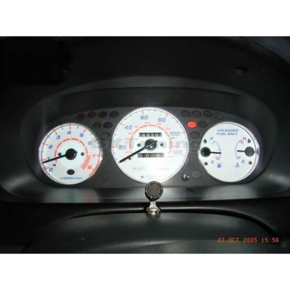 Δαχτυλίδια καντράν για Honda Civic / CR-V (1996-2001) - silver - € 30,9 Δαχτυλίδια καντράν για Honda Civic / CR-V (1996-2001) - silver