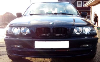 Μάσκα για BMW E46 sedan / combi (1998-2001) και compact (2001-2005) - μαύρη Piano Design - 2τμχ. - € 42,9 Μάσκα για BMW E46 sedan / combi (1998-2001) και compact (2001-2005)  - μαύρη Piano Design - 2τμχ.