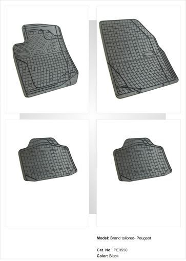 Λαστιχένια πατάκια Frogum universal για Citroen C1,C2, C3, C4 ,C5, Xsara Picasso - 4τμχ. - € 39,9 Λαστιχένια πατάκια Frogum universal για Citroen C1,C2, C3, C4 ,C5, Xsara Picasso - 4τμχ.