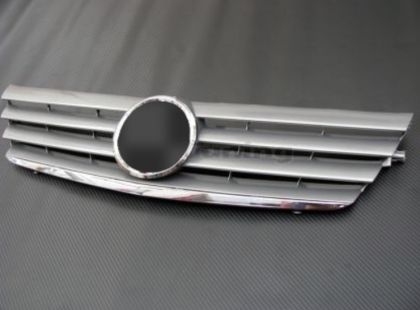 Μάσκα για Mercedes C203 coupe(2000-2007) - 4 γρίλιες χρωμίου - € 180,9 Μάσκα για Mercedes  C203 coupe(2000-2007) - 4 γρίλιες χρωμίου
