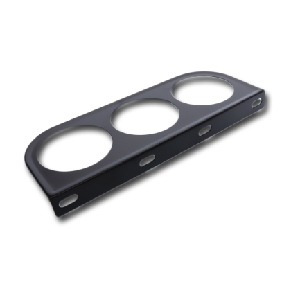 Κονσόλα - βάση για 3 όργανα μέτρησης 52 mm - επίπεδη με 4 βίδες - € 7,9 Κονσόλα - βάση για 3 όργανα μέτρησης 52 mm - επίπεδη με 4 βίδες