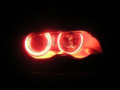 Δαχτυλίδια BMW E46 coupe (1998-2003) / BMW E46 Sedan, Combi (1998-2005) angel eyes - κόκκινο χρώμα - € 40,9 Δαχτυλίδια BMW E46 coupe (1998-2003) / BMW E46 Sedan, Combi (1998-2005) angel eyes - κόκκινο χρώμα