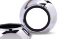 Καπάκι για προτζέκτορες Morimoto Mini 2.5'' - ημικύκλιο D=13 cm (κατάλληλα για Audi) - χρωμίου με μαύρο