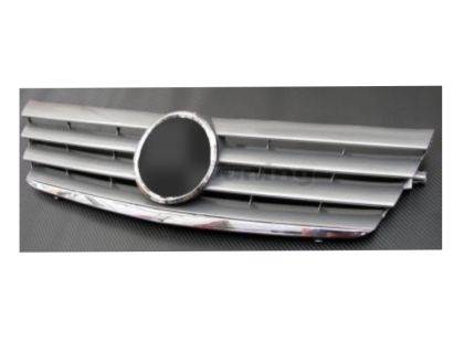 Μάσκα για Mercedes C203 coupe(2000-2007) - 4 γρίλιες χρωμίου - € 180,9 Μάσκα για Mercedes  C203 coupe(2000-2007) - 4 γρίλιες χρωμίου