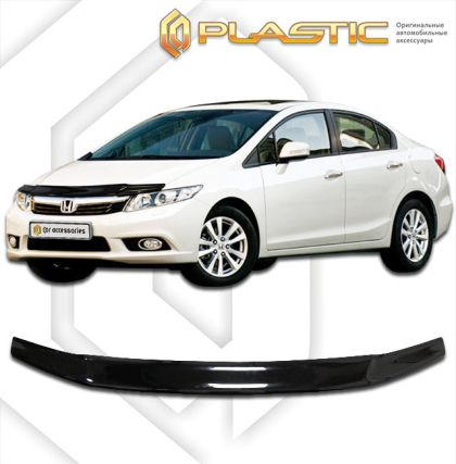 Ανεμοθραύστης καπό για Honda Civic sedan (2012+) - CA Plast - € 58,9 Ανεμοθραύστης καπό για Honda Civic sedan (2012+) - CA Plast