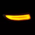 Τρεχούμενα led φλας για καθρέφτες για Ford Fiesta (2008-2018), B-Max (2012+) - φιμέ με τρεχούμενο φλας - σετ 2τμχ.