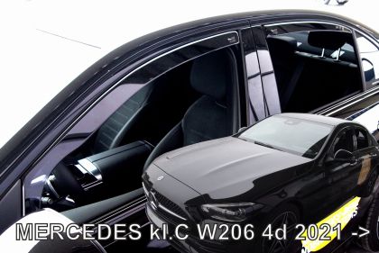 Ανεμοθραύστες Mercedes C W206 4D (2021+) Sedan - 4 τμχ. εμπρός και πίσω, Heko - € 95,9 Ανεμοθραύστες Mercedes C W206 4D (2021+) Sedan - 4 τμχ. εμπρός και πίσω, Heko