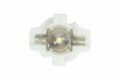 Led λάμπα τύπου B8.3D 12V / 2W λευκή - 1τμχ.