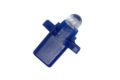 Led λάμπα τύπου B8.3D 12V / 2W μπλε - 1τμχ.