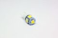 Led λάμπα τύπου Τ10 με 5 SMD led 6000K - 1τμχ.