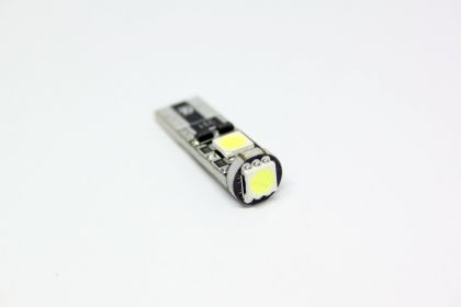 LEd λάμπα τύπου Τ10 με 3 SMD led - CANBUS 5000K - 1τμχ. - € 7,9 LEd λάμπα τύπου Τ10 με 3 SMD led - CANBUS 5000K - 1τμχ.