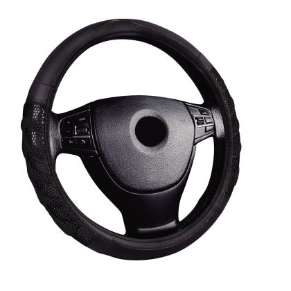 Δερμάτινο κάλυμμα τιμονιού 38 cm - Comfort - μαύρο χρώμα -1 τμχ. - € 16,9 Δερμάτινο κάλυμμα τιμονιού 38 cm - Comfort - μαύρο χρώμα -1 τμχ.