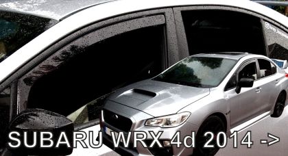 Ανεμοθραύστες για Subaru WRX (2014+) sedan - 2τμχ. εμπρός - € 53,9 Ανεμοθραύστες για Subaru WRX (2014+) sedan - 2τμχ. εμπρός