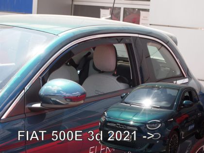 Ανεμοθραύστες για Fiat 500E (2021+) - 3 πορτο - 2τμχ. εμπρός - € 61,9 Ανεμοθραύστες για Fiat 500E (2021+) - 3 πορτο - 2τμχ. εμπρός