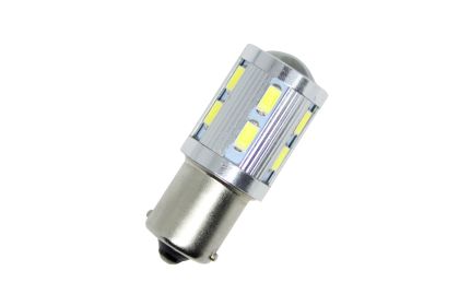 Led λάμπα BA15S με 16 ultra bright led και προτζέκτορα μονού φωτισμού λευκή - 1τμχ. - € 9,9 Led λάμπα BA15S με 16 ultra bright led και προτζέκτορα μονού φωτισμού λευκή - 1τμχ.
