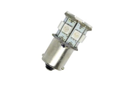 Led λάμπα τύπου BA15S με 13 SMD led μονού φωτισμού κόκκινη - 1τμχ. - € 4,9 Led λάμπα τύπου BA15S με 13 SMD led μονού φωτισμού κόκκινη - 1τμχ.