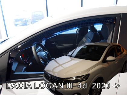Ανεμοθραύστες για Dacia Logan (2020+) sedan - 2τμχ. εμπρός - € 53,9 Ανεμοθραύστες για Dacia Logan (2020+) sedan - 2τμχ. εμπρός