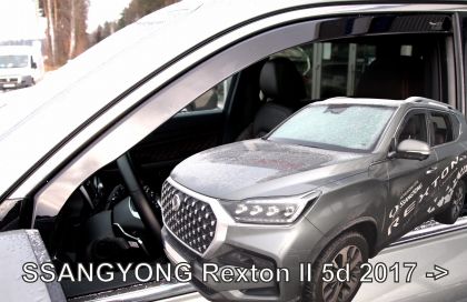 Ανεμοθραύστες Ssangyong Rexton (2017+) 5πορτο - 2τμχ. εμπρός, Heko - € 68,9 Ανεμοθραύστες Ssangyong Rexton (2017+) 5πορτο - 2τμχ. εμπρός, Heko