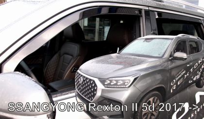 Ανεμοθραύστες για Ssangyong Rexton (2017+) 5πορτο - 4τμχ. Εμπρός και πίσω - € 75,9 Ανεμοθραύστες για Ssangyong Rexton (2017+) 5πορτο - 4τμχ. Εμπρός και πίσω