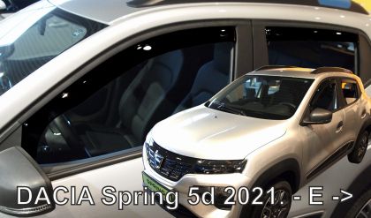 Ανεμοθραύστες για Dacia Spring Electric (2021+) 5 πορτο - 4τμχ. εμπρός και πίσω - € 75,9 Ανεμοθραύστες για Dacia Spring Electric (2021+) 5 πορτο - 4τμχ. εμπρός και πίσω