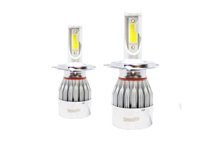 Led λάμπες H4 για μεσαία και μεγάλα φώτα 7600 lumen , 36 Watt - COB 6000K - 2τμχ. - € 26,9 Led λάμπες H4 για μεσαία και μεγάλα φώτα 7600 lumen , 36 Watt - COB 6000K - 2τμχ.