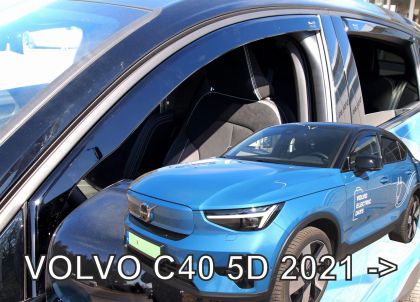 Ανεμοθραύστες για Volvo C40 (2021+) 5 πορτο - 4τμχ. εμπρός και πίσω - € 75,9 Ανεμοθραύστες για Volvo C40 (2021+) 5 πορτο - 4τμχ. εμπρός και πίσω