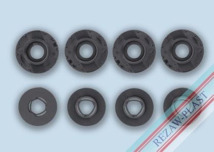 Πιαστράκια Rezaw-Plast για CITROEN, PEUGEOT - 4τμχ. για 2 πατάκια - € 8,9 Πιαστράκια Rezaw-Plast για CITROEN, PEUGEOT - 4τμχ. για 2 πατάκια