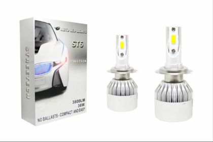 Led λάμπες Η7 για μεσαία ή μεγάλα φώτα 7600 lumen , 36 Watt - COB 6000K - 2τμχ. - € 19,9 Led λάμπες Η7 για μεσαία ή μεγάλα φώτα 7600 lumen , 36 Watt - COB 6000K - 2τμχ.