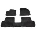 Λαστιχένια πατάκια Rezaw Plast για DACIA Lodgy I (2012-2020) / DACIA Logan I Stepway (2012-2020) - 5-θέσιο τύπου σκαφάκι - 4τμχ.