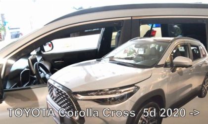Ανεμοθραύστες για Toyota Corolla Cross (2020+) - 4 τμχ. εμπρός και πίσω - € 75,9 Ανεμοθραύστες για Toyota Corolla Cross (2020+) - 4 τμχ. εμπρός και πίσω