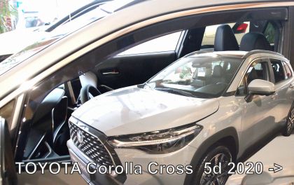 Ανεμοθραύστες Toyota Corolla Cross (2020+) - 2 τμχ. εμπρός, Heko - € 68,9 Ανεμοθραύστες Toyota Corolla Cross (2020+) - 2 τμχ. εμπρός, Heko