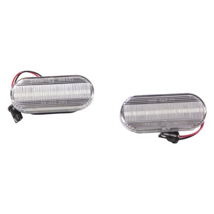 Led φλας φτερού για Vw / Ford / Seat - χρωμίου με τρεχούμενο φλας - σετ 2τμχ. - € 32,9 Led φλας φτερού για Vw / Ford / Seat - χρωμίου με τρεχούμενο φλας - σετ 2τμχ.