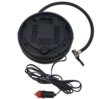 Κομπρεσέρ αέρος ελαστικών αυτοκινήτου 12V με μανόμετρο και αντάπτορα αναπτήρα - στρογγυλό - 1 τμχ. - € 16,9 Κομπρεσέρ αέρος ελαστικών αυτοκινήτου 12V με μανόμετρο και αντάπτορα αναπτήρα - στρογγυλό - 1 τμχ.
