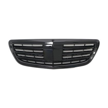 Μάσκα για Mercedes W222 S-Class (2013+) - AMG design - μαύρη - € 290,9 Μάσκα για Mercedes W222 S-Class (2013+) - AMG design - μαύρη