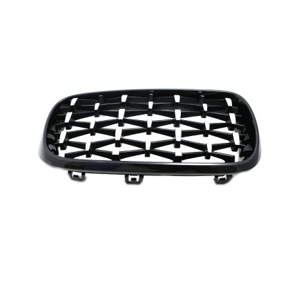 Μάσκα για BMW X5 F15 / X6 F16 (2013+) - γυαλιστερή - Diamond design χρωμίου/μαύρη - 2 τμχ. - € 76,9 Μάσκα για BMW X5 F15 / X6 F16  (2013+) - γυαλιστερή - Diamond design χρωμίου/μαύρη - 2 τμχ.