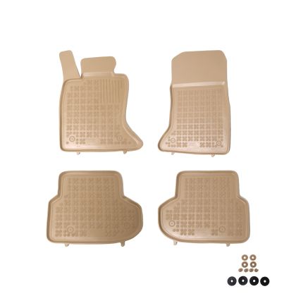 Λαστιχένια πατάκια Rezaw Plast για BMW σειρά 5 F10 / F11 (2013-2017) - τύπου σκαφάκι - μπεζ - 4τμχ. - € 89,9 Λαστιχένια πατάκια Rezaw Plast για BMW σειρά 5 F10 / F11 (2013-2017) - τύπου σκαφάκι - μπεζ - 4τμχ.