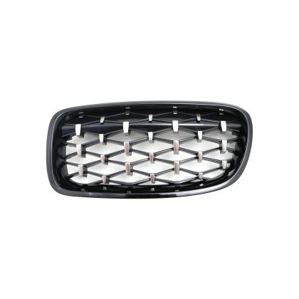 Μάσκα για BMW F30 (2011+) - γυαλιστερή - Diamond Design - χρωμίου/μαύρη - 2τμχ. - € 63,9 Μάσκα για BMW F30 (2011+) - γυαλιστερή - Diamond Design - χρωμίου/μαύρη - 2τμχ.