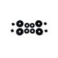 Λαστιχένια πατάκια Rezaw Plast για MAZDA 6 III Sedan (2012-2023) - τύπου σκαφάκι - 4τμχ.