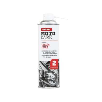 Λιπαντικό αλυσίδας MOTO CARE chain lube aerosol 500ml - € 11,9 Λιπαντικό αλυσίδας MOTO CARE chain lube aerosol 500ml