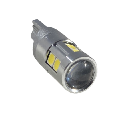 Led λάμπα τύπου T10 με 18 led 3030 και προτζέκτορα - CANBUS - 1τμχ. - € 6,9 Led λάμπα τύπου T10 με 18 led 3030 και προτζέκτορα - CANBUS - 1τμχ.