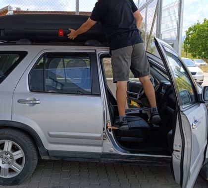 Σκαλοπάτι πόρτας αυτοκινήτου βοηθητικό για πρόσβαση στην οροφή και την μπαγκαζιέρα μπρούτζινο - 1τμχ. - € 40,9 Σκαλοπάτι πόρτας αυτοκινήτου βοηθητικό για πρόσβαση στην οροφή και την μπαγκαζιέρα μπρούτζινο - 1τμχ.